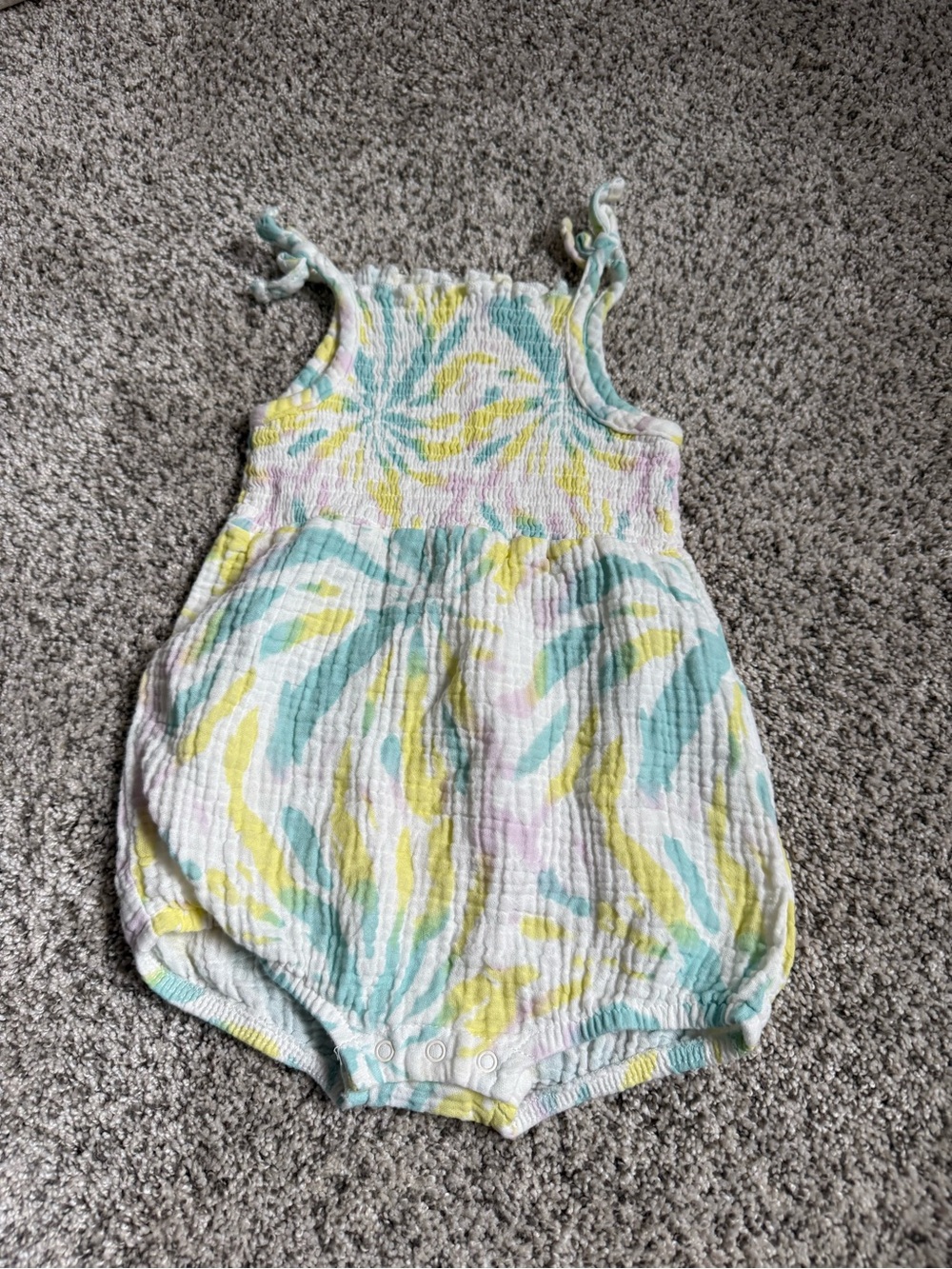 Grayson mini Bubble Romper
